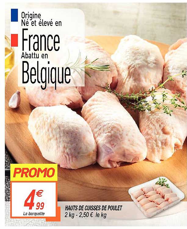 hautes de cuisses de poulet