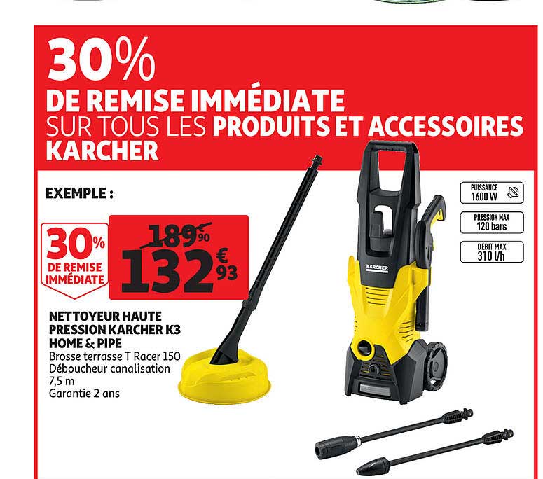 nettoyeur haute pression kärcher k3 home & pipe