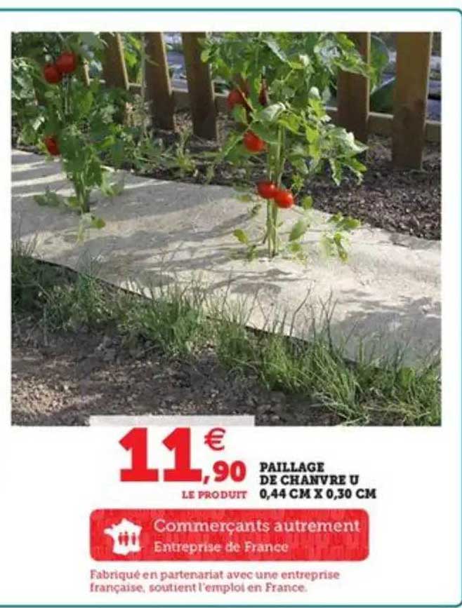 Paillage De Chanvre U 0,44 Cm X 0,30 Cm