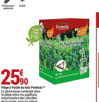 piège à pyrale du buis protecta