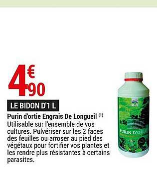 purin d'ortie engrais de longueil