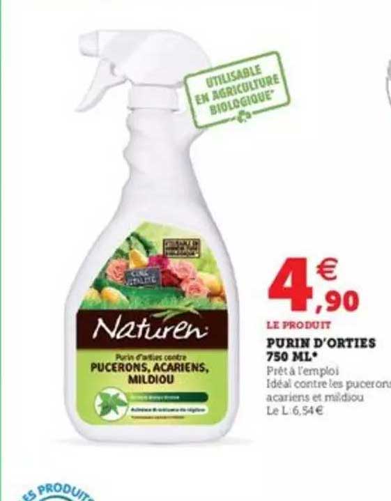 purin d'orties naturen 750 ml