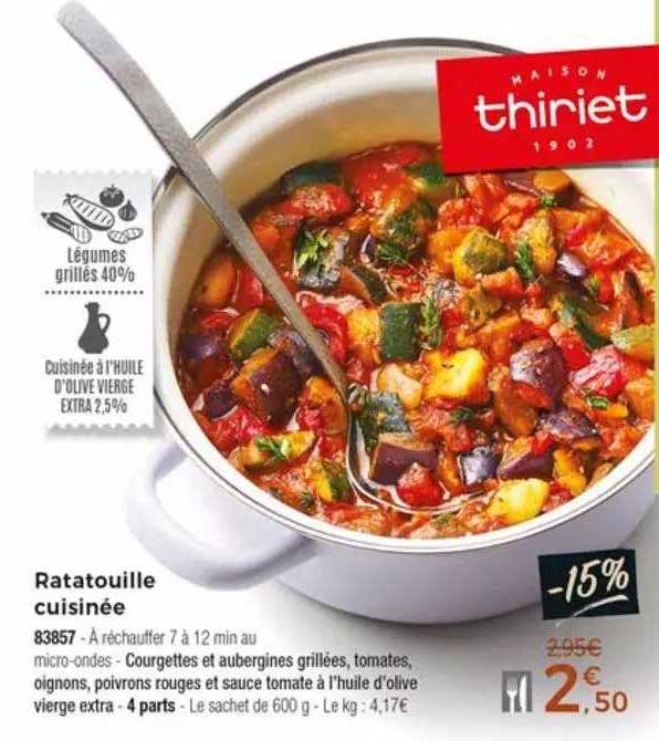 Ratatouille Cuisinée