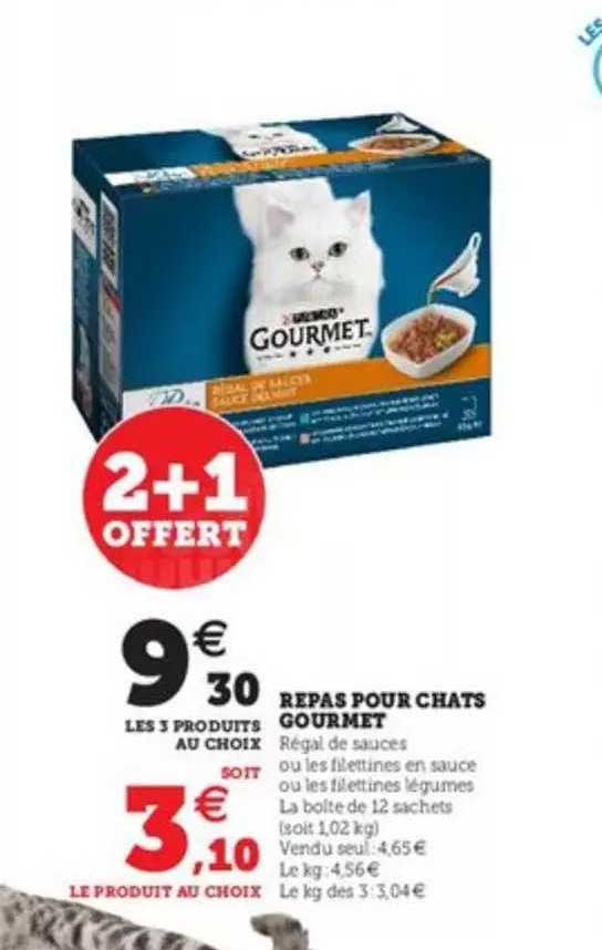 Repas Pour Chats Gourmet