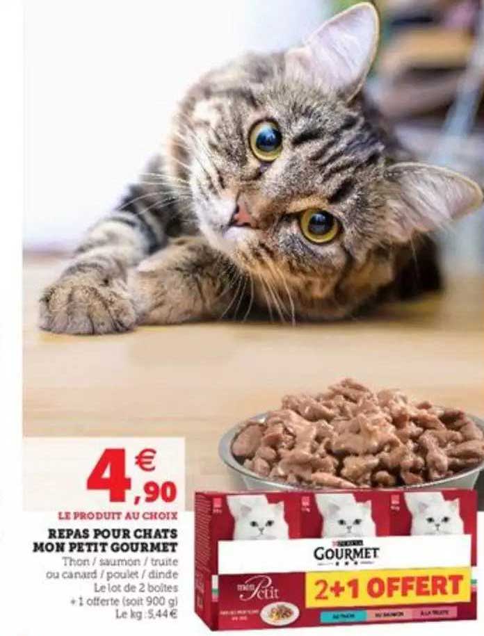 repas pour chats mon petit gourmet