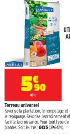 terreau universel jardibest