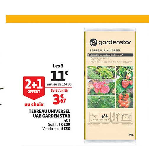 terreau universel uab garden star