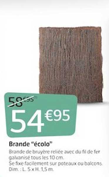 brande "écolo"