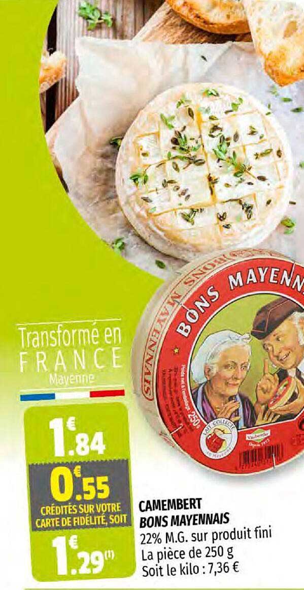 camembert bons mayennais