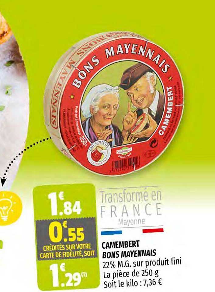 camembert bons mayennais