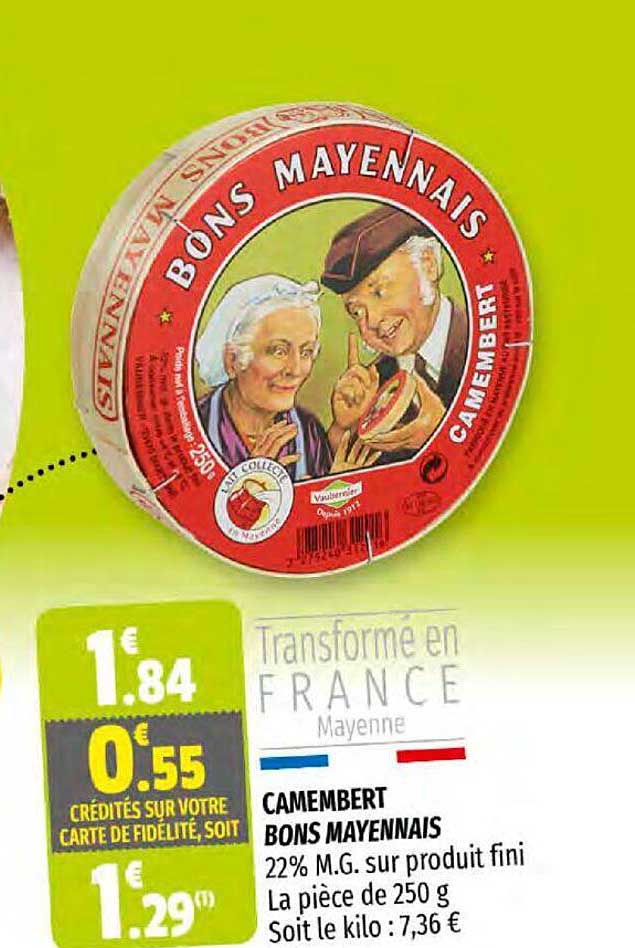 camembert bons mayennais