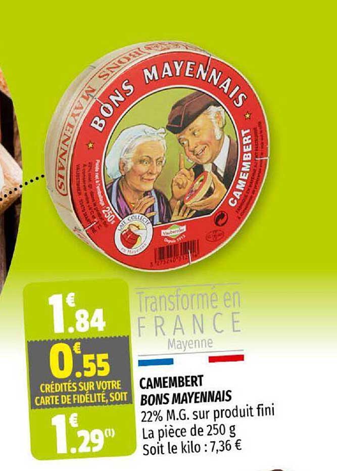 camembert bons mayennais