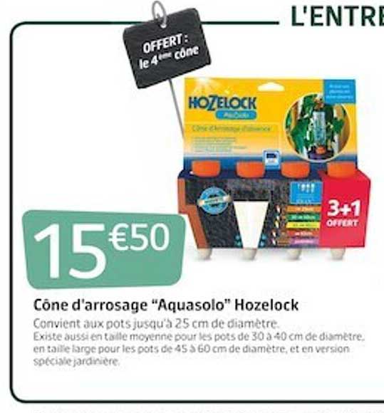 Cône D'arrosage "aquasolo" Hozelock