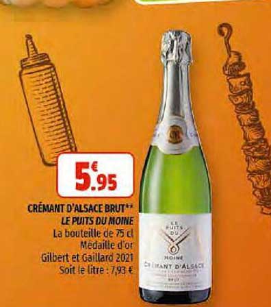 crémant d'alsace brut le puis du moine