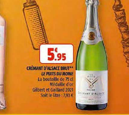 crémant d'alsace brut le puits du moine