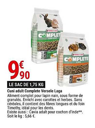 cuni adult complète versele laga