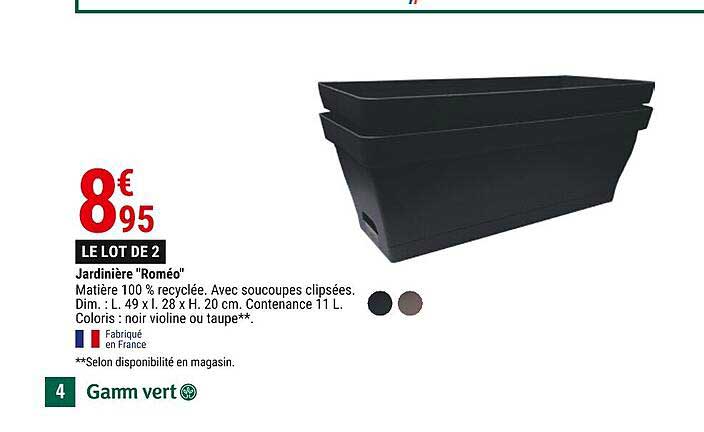 jardinière "roméo"