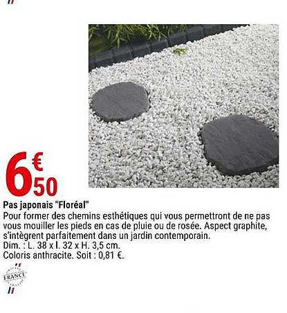 pas japonais "floréal"