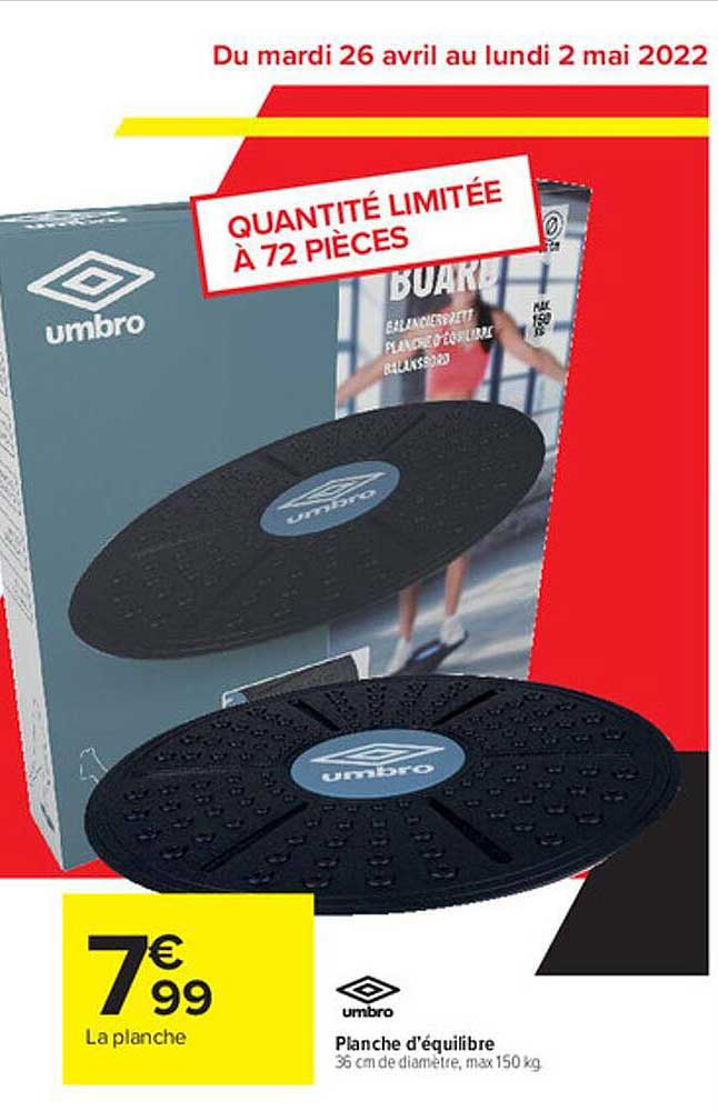 planche d'équilibre umbro