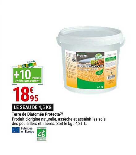terre de diatomée protecta
