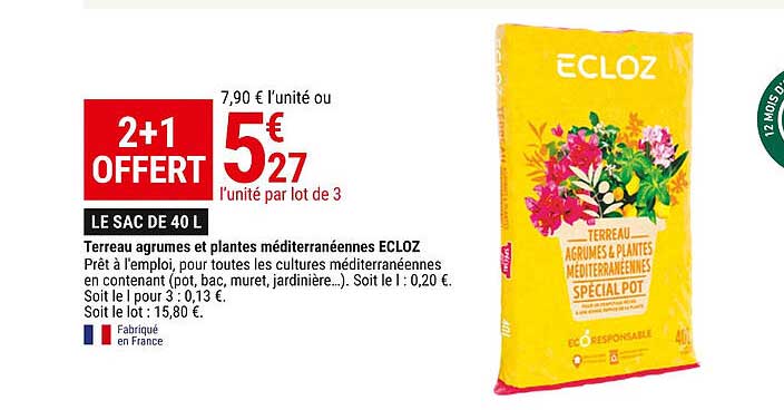 terreau agrumes et plantes méditerranéennes ecloz