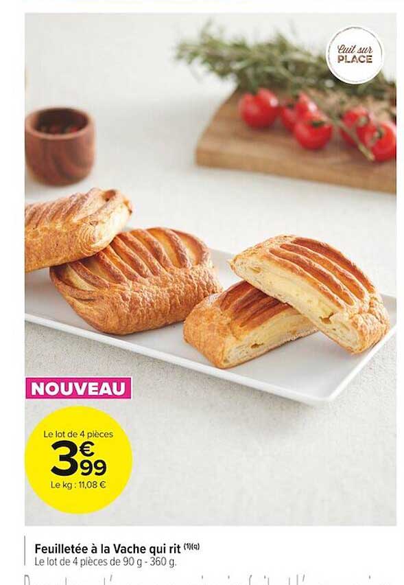 Feuilletée à La Vache Qui Rit