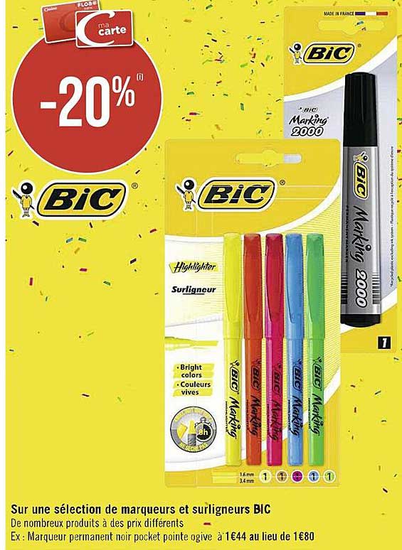 Marqueurs Et Surligneurs Bic