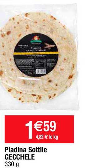 Piadina Sottile Gecchele