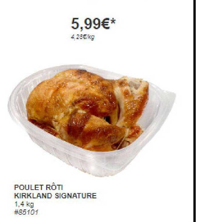 Poulet Rôti Kirkland Signature