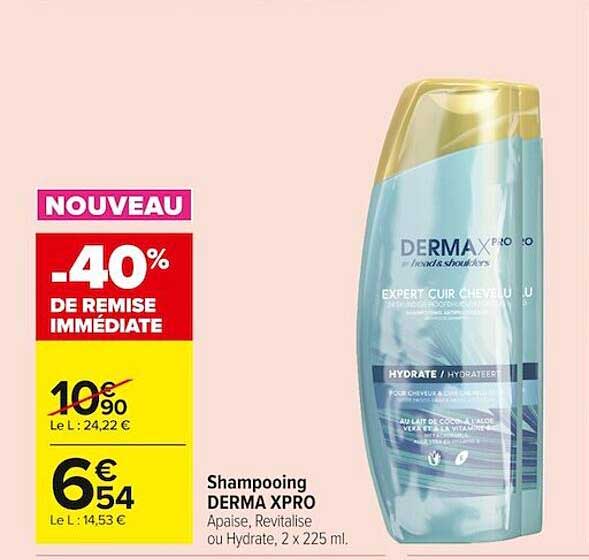 shampooing derma xpro