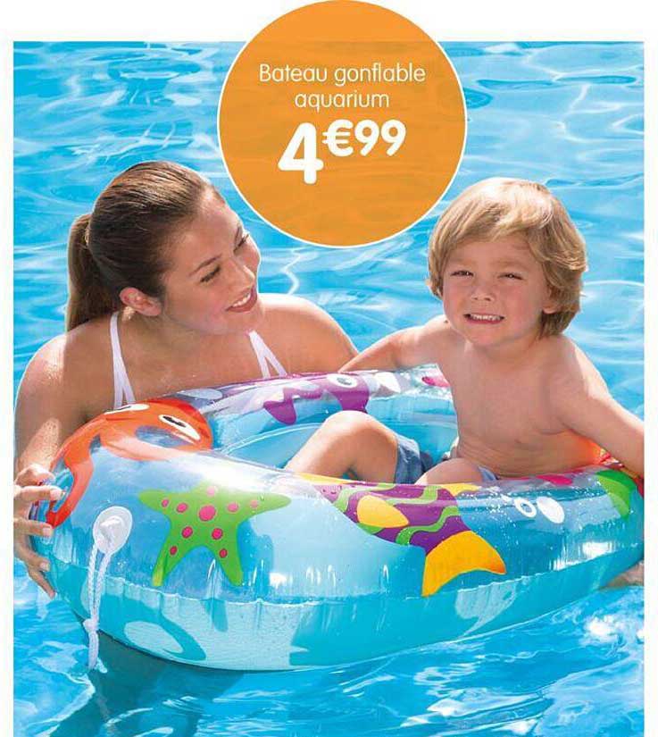 bateau  gonflable aquarium