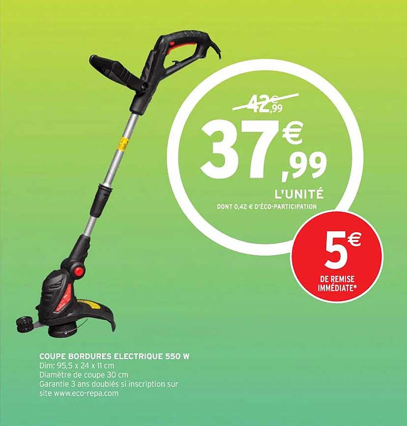 coupe bordures électrique 550w