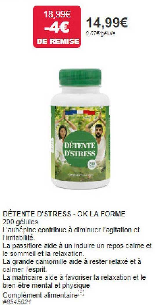 détente d'stress - ok la forme