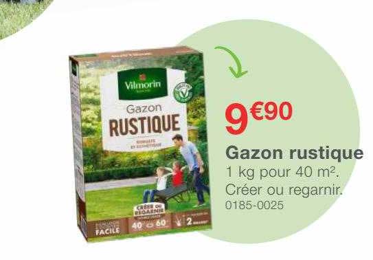 Gazon Rustique Vilmorin