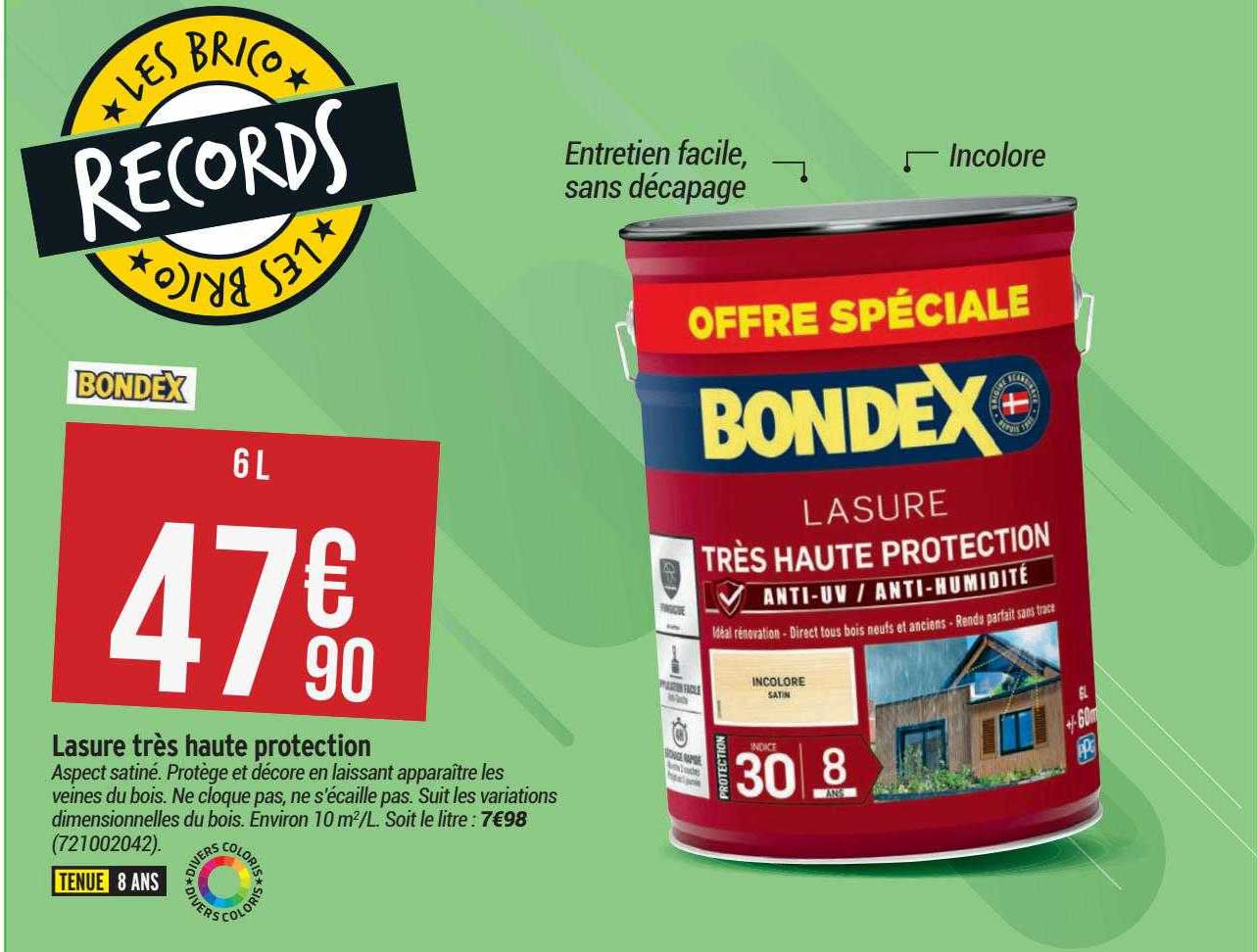 lasure très haute protection bondex