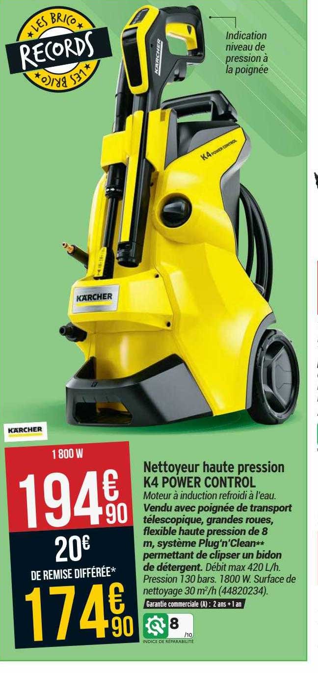 nettoyeur haute pression k4 power control kärcher
