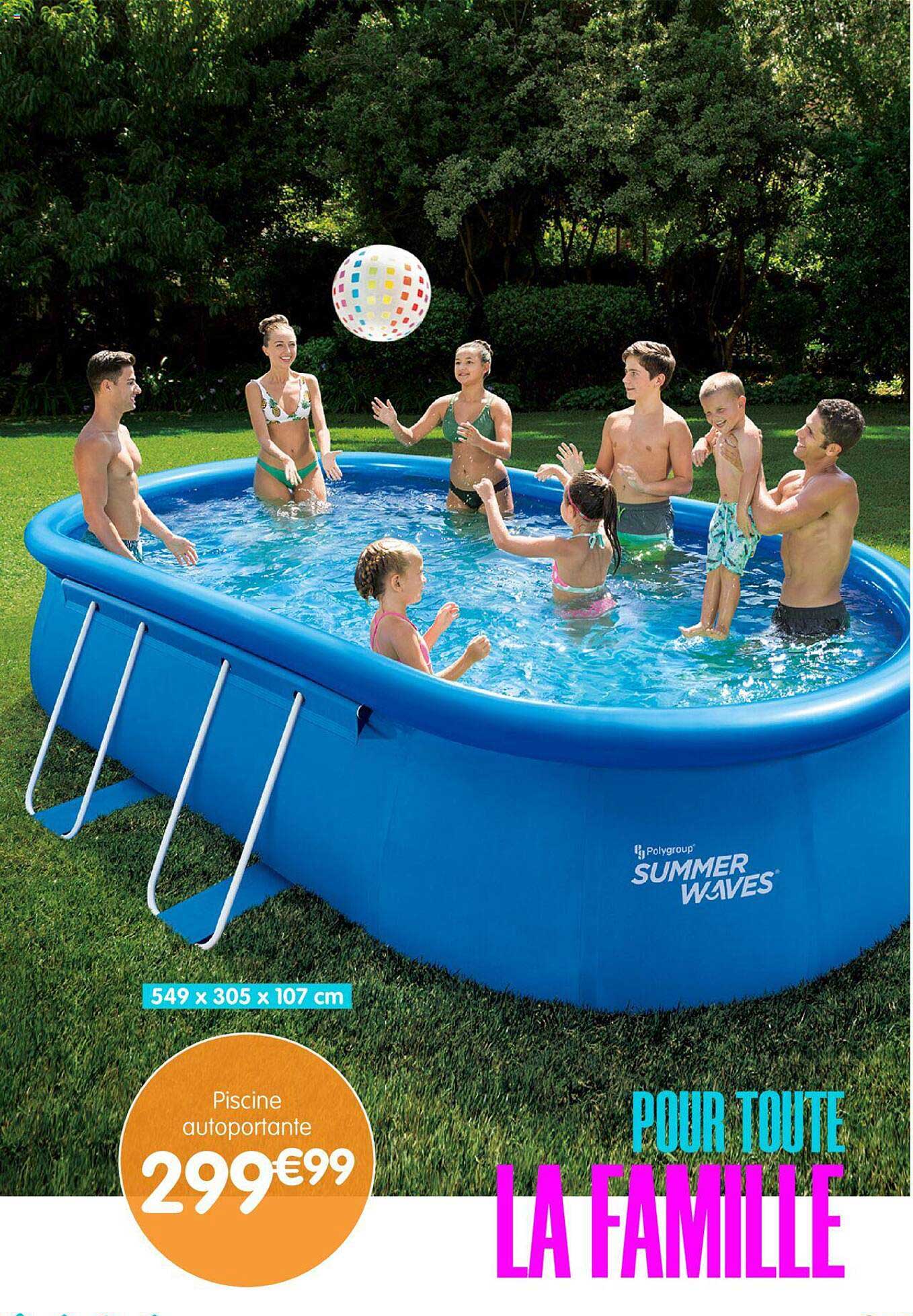 piscine autoportante summer waves