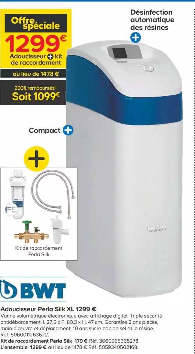 Adoucisseur Perla Silk Xl