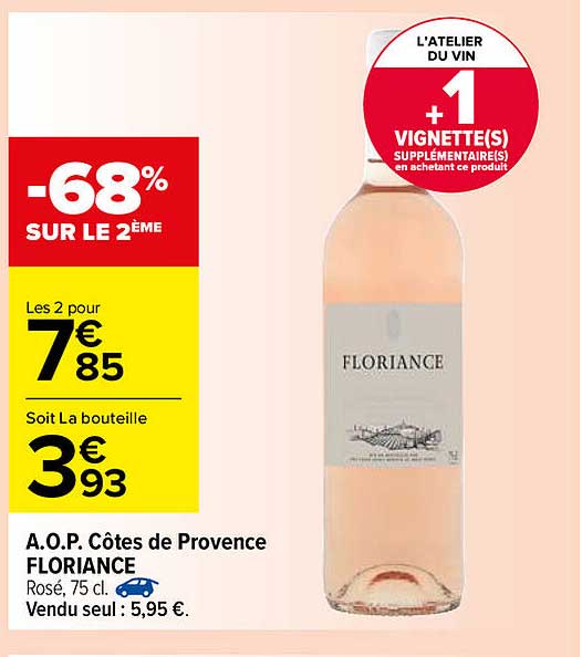 Aop Cotes De Provence Floriance