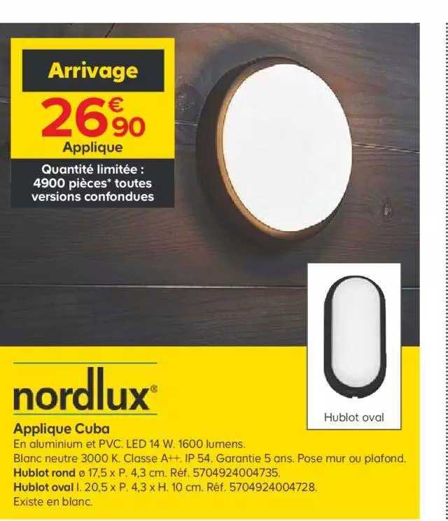 Applique Cuba Nordlux