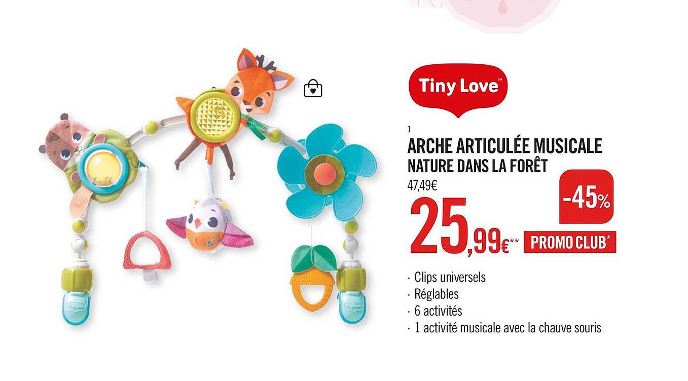 arche articulee musicale nature dans la foret tiny love