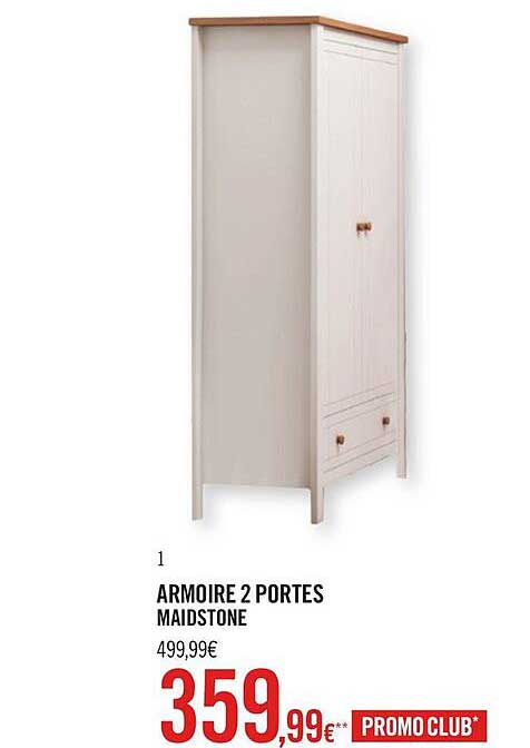 armoire 2 portes maidstone