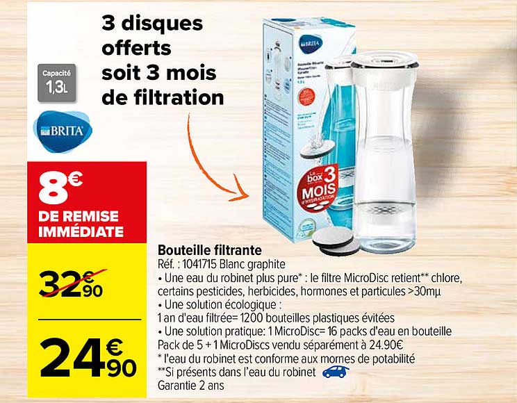 Bouteille Filtrante