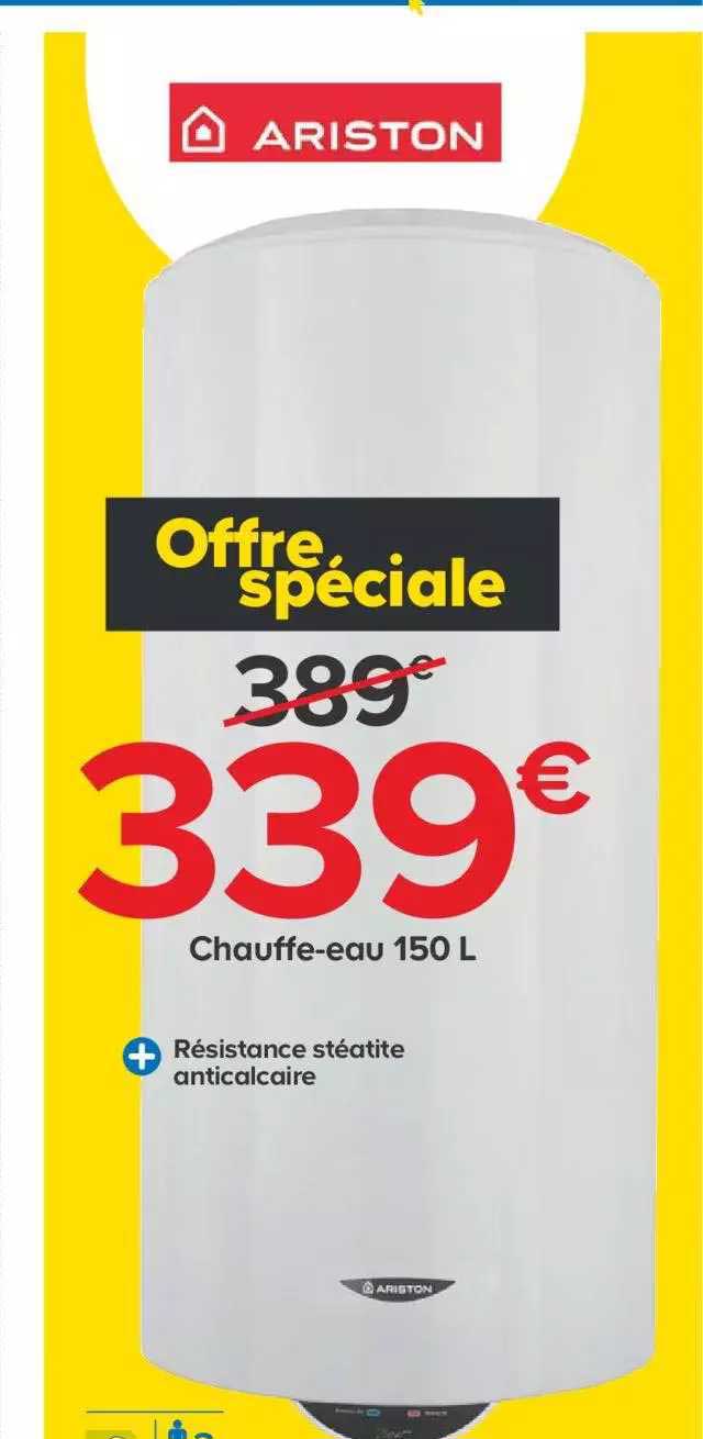 chauffe-eau 150 l ariston