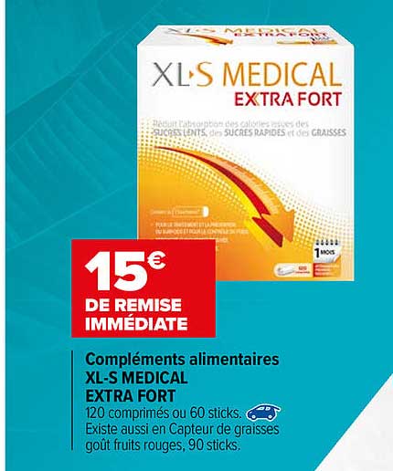 Complements Alimentaires Xl-s Medical Extra Fort