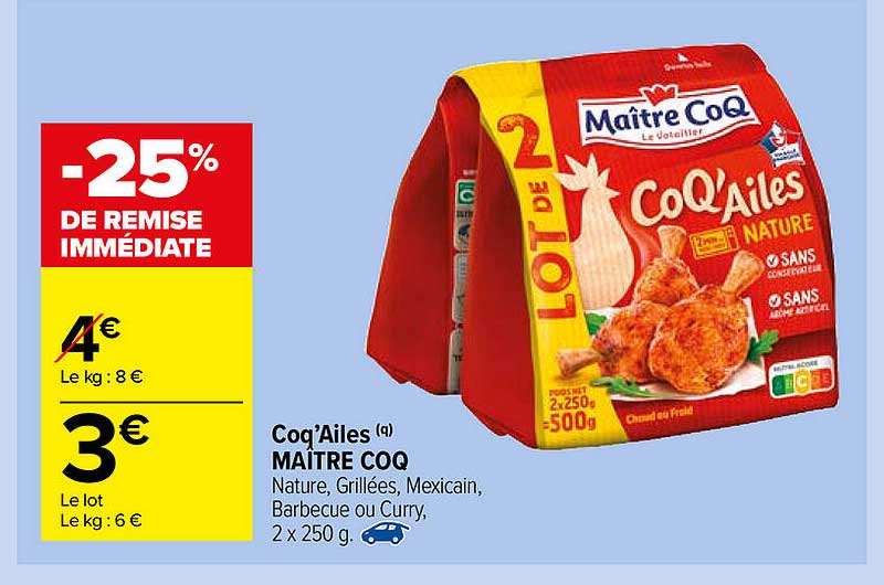 coq'ailes maître coq