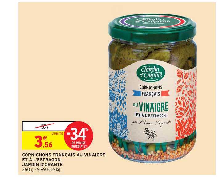 Cornichons Français Au Vinaigre Et à L'estragon Jardin D'orante