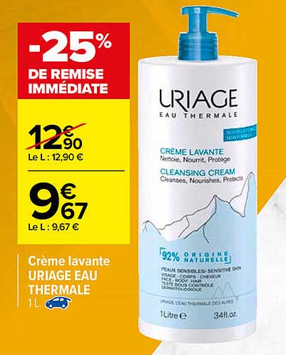 Creme Lavante Uriage Eau Thermale