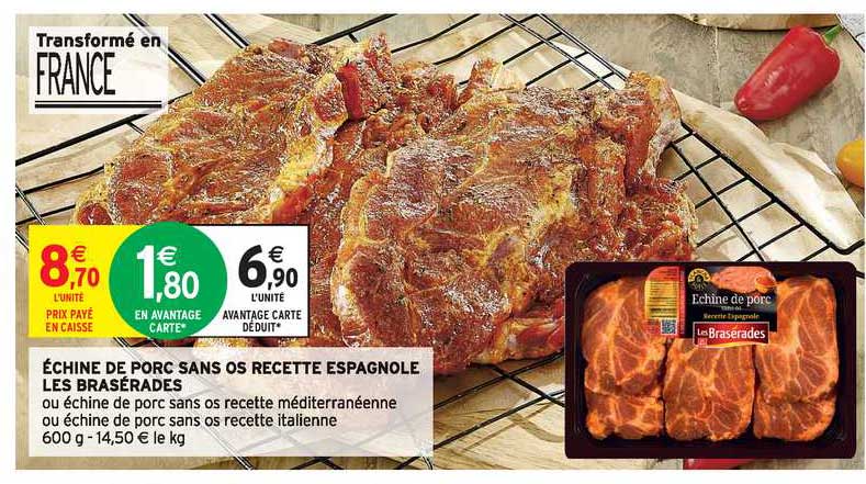 Echine De Porc Sans Os Recette Espagnole Les Braserades