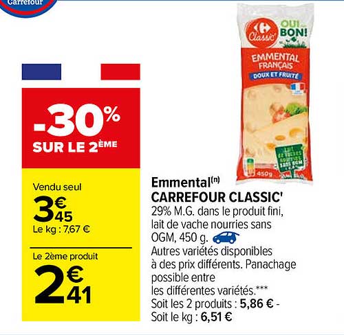 Emmental Carrefour Classic